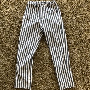 Soft, stripped pants